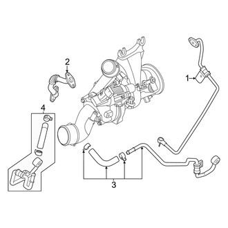 Genesis OE - Engine - Turbocharger & Components (Lines & Hoses), (MILD HYBRID EV-GAS (MHEV))