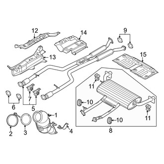 Genesis OE - Exhaust System - Exhaust Components (Gas)