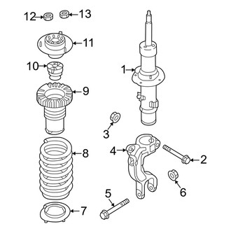 Genesis OE - Front Suspension - Struts & Components