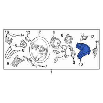 Genesis OE - Steering Wheel Back Cover