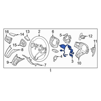 Genesis OE - Steering Wheel Wiring Harness