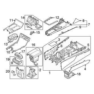 Genesis OE - Center Console (Console & Components)