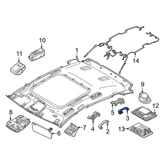 Genesis OE - Rear Left Interior Grab Bar
