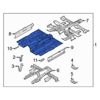 Genesis OE - Front Floor Pan