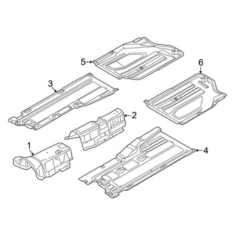 Genesis OE - Pillars, Rocker & Floor - Under Cover & Splash Shields