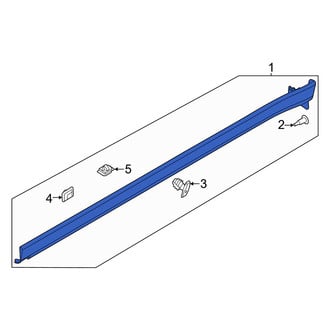 Genesis OE - Right Rocker Panel Guard
