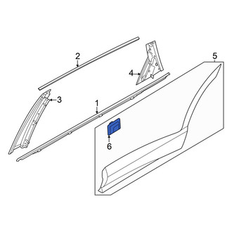 Genesis OE - Door Molding Clip