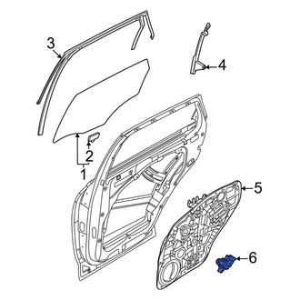 Genesis OE - Rear Right Window Motor