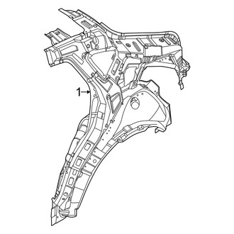 Genesis OE - Quarter Panel - Inner Components