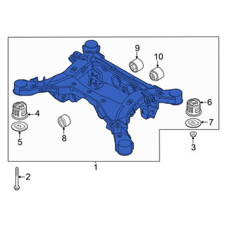 Genesis OE - Rear Suspension Subframe Crossmember