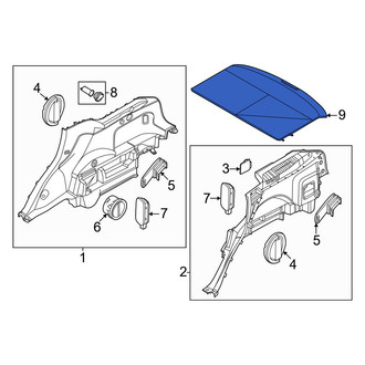 Genesis OE - Rear Cargo Cover