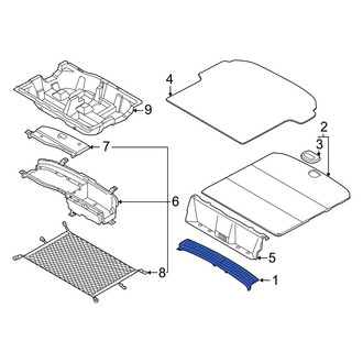 Genesis OE - Rear Liftgate Trim Scuff Plate