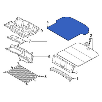 Genesis OE - Rear Floor Mat