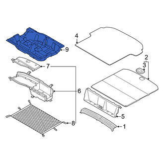 Genesis OE - Rear Spare Tire Compartment