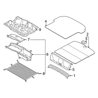 Genesis OE - Rear Body & Floor - Interior Trim (Floor Trim)