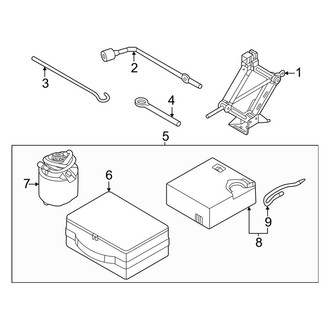 Genesis OE - Rear Body & Floor - Jack & Components