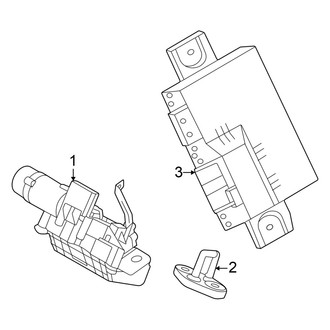 Genesis OE - Lift Gate - Lock & Hardware