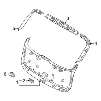 Genesis OE - Lift Gate - Interior Trim