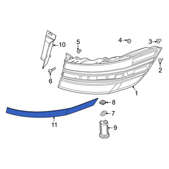 Genesis OE - Rear Left Tail Light Bezel