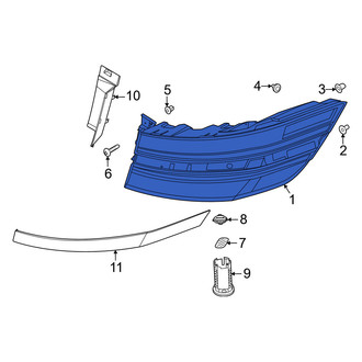 Genesis OE - Rear Left Outer Tail Light Assembly