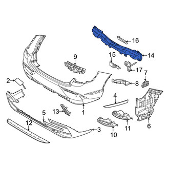 Genesis OE - Rear Bumper Impact Bar