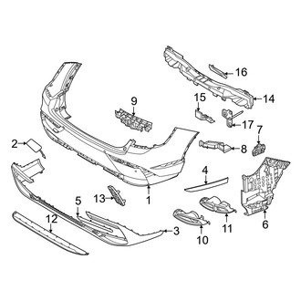 Genesis OE - Rear Bumper - Bumper & Components