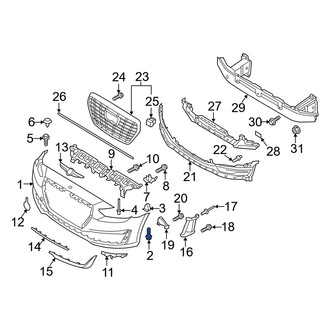 Genesis OE - Bumper Cover Screw