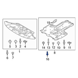 Genesis OE - Drive Motor Battery Pack Cover Bolt