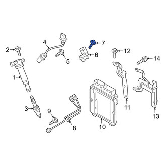 Genesis OE - Brake Dust Shield Bolt