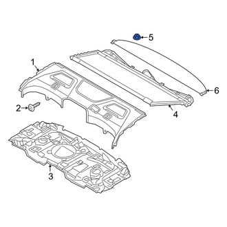 Genesis OE - Blind Spot Detection System Warning Sensor Nut
