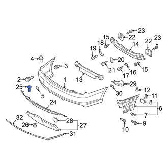 Genesis OE - Bumper Cover Screw