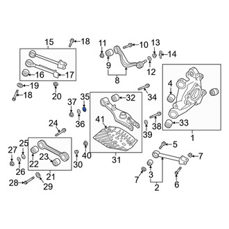 Genesis OE - Rear Alignment Camber Adjusting Eccentric