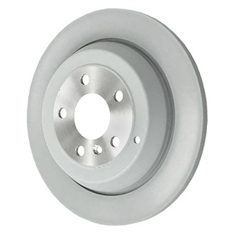 Genuine® - Solid Rear Driver Side Brake Rotor