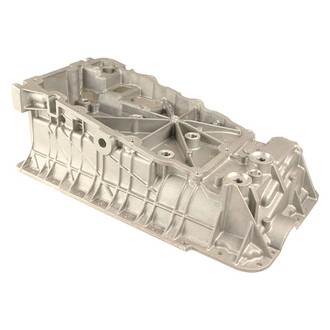 Genuine® - Upper Cast Iron Engine Oil Pan without Level Sensor