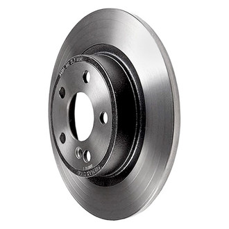 Genuine® - Solid Rear Driver Side Brake Rotor