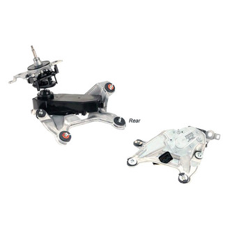 Genuine® - Rear Back Glass Wiper Motor