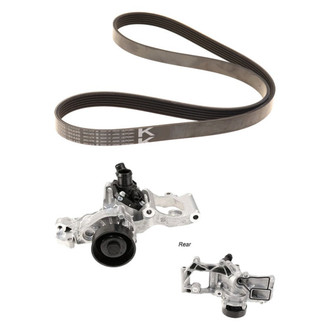 Genuine® - Engine Coolant Water Pump and Drive Belt Kit