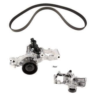 Genuine® - Engine Coolant Water Pump and Serpentine Belt Kit