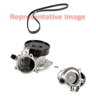Genuine® - Engine Coolant Water Pump and Serpentine Belt Kit