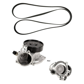 Genuine® - Engine Coolant Water Pump and Serpentine Belt Kit