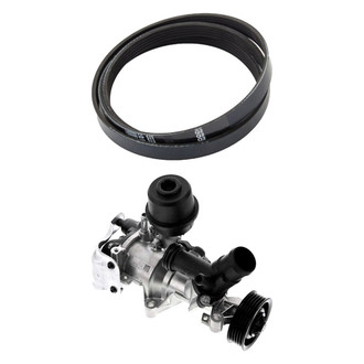 Genuine® - Engine Coolant Water Pump and Serpentine Belt Kit