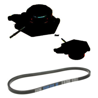 Genuine® - Engine Coolant Water Pump and Accessory Drive Belt Kit