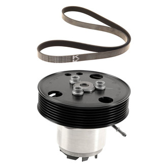 Genuine® - Engine Coolant Water Pump and Drive Belt Kit
