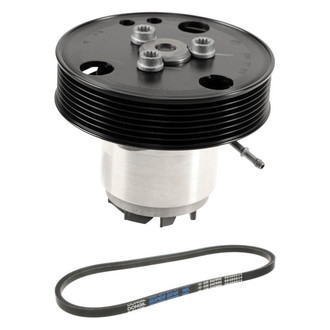 Genuine® - Engine Coolant Water Pump and Accessory Drive Belt Kit