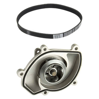 Genuine® - Engine Coolant Water Pump and Serpentine Belt Kit