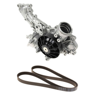 Genuine® - Engine Coolant Water Pump and Drive Belt Kit