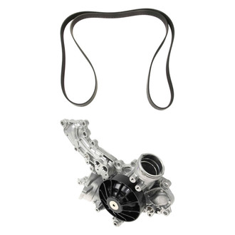 Genuine® - Engine Coolant Water Pump and Serpentine Belt Kit