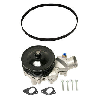 Genuine® - Engine Coolant Water Pump and Drive Belt Kit