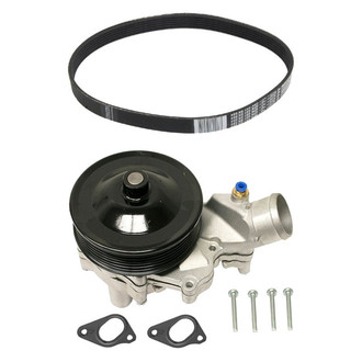 Genuine® - Engine Coolant Water Pump and Serpentine Belt Kit
