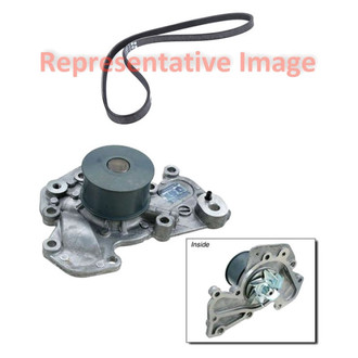Genuine® - Engine Coolant Water Pump and Serpentine Belt Kit